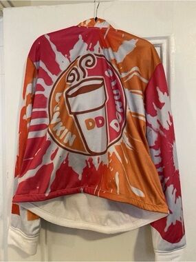 Dunkin Donuts Super Rare Logo Tie Dye Hoodie NWT - Brand New - XL Sweatshirt